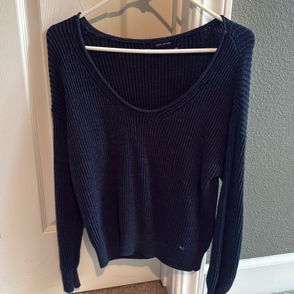 Blue sweater